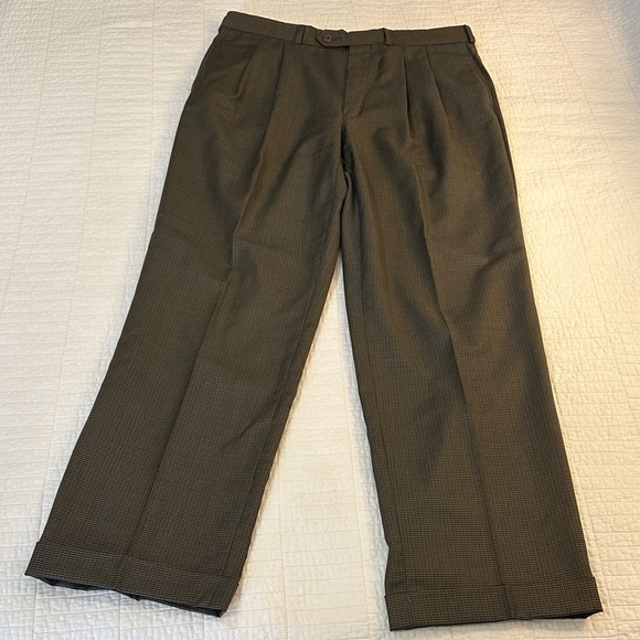 Ralph Lauren Other - RALPH LAUREN 120’s Cashmere 33 x 32 120’s Cashmere Wool Pants  Classic Plaid